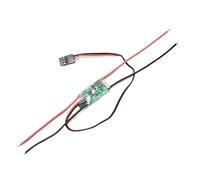 AFCAHEH 1PCS 10A Unidirectional Brushed ESC 3V-5V One-way 1020 Coreless Speed Controller 5V/2A BEC Output for UAV RC Fixed Wing Airplane(BEC 1S)