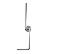 AFCAHEH 1PCS Landing Gear Front Wheel Steering Bracket Dia 2.5mm 3mm 4mm Steel Wire Carrier Holder for RC Electric Oil-powered Airplane(A (33g) 4mm)