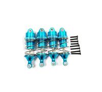AFCAHEH 4pcs 70MM Metal Front Rear Shock Absorber set For ARRMA 1/8 RC VENDETTA 3S INFRACTION Shock Absorber with Hex Screw(Blau)