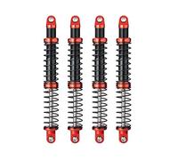 AFCAHEH 4pcs/set Oil Adjustable Spring Shock Absorber Damper 75/85/95/105/115/125mm for D90 SCX10 TRX4 1/10 RC Car Truck Crawler(115mm 4Pcs)