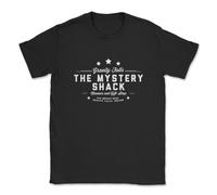 AFCURBU Gravity Falls - The Mystery Shack T-Shirt Black XL