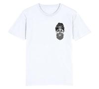 AFCURBU Old Jack- White T-Shirt - Pocket Print - HOBO Jack White L