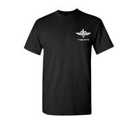 AFCURBU Sayeret Matkal T-Shirt Israel Defense Forces Special Forces Unit Black M