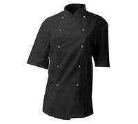 AFD Chefs Jacket Chefswear Pack of 2 Dennys Black M