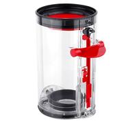 AFDD Dust Bin Replacement for Dyson V10 SV12 Vacuum Cleaners Canister, Large 8inch Vacuum Canister Bin Compatible with Dyson V10 Absolute Animal Vacuum Cleaner, Bin Canister Part No. 969509-01, red