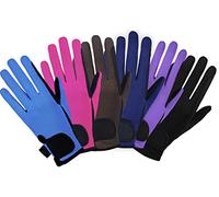 AFE Kids Gloves For Girls Boys Unisex Horse Riding Gloves Outdoor Gloves Sports Gloves Cycling Gloves For Children (Brown, Large)