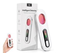 Afenau Bedbug Detector, 5-in-1 Multimode Hidden Camera Finder with 5 Levels, RF and GPS Tracker Finder, Hidden Camera Detector with Display, Camera Detector for Hotel, Home, Office and Travel