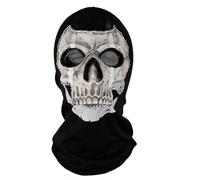 Afenau Ghost Mask, Ghost Face Mask, Skull Full Face Mask, Halloween Masks, Scary Ghostface Mask for Halloween, Horror Parties, Masquerade, Cosplay