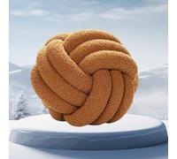 Afenau Knot Ball Pillow - Large Cuddle Cushion for Sofa and Floor - Round Huggable Knotted Design