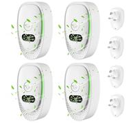 Afenau Plug In Air Purifier, 4 Pack Ionic Air Purifier, Quiet AIR PURIFIER Plug In, Odour Remover Plug In Ionic Air Purifiers, Air Purifiers Plug In for Home, Offices, Toilets, Rooms, Pets