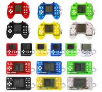 Afenau Video Game Party Bag Fillers for Kids, 18 Pcs Mini Video Game Keychain, 3 Styles Video Game Party Favors for Kids, Gaming Party Bag Fillers for Birthday Gaming Party Favors Classroom Prizes