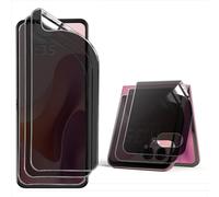 AFENGBOX 3 Pack for Motorola Razr 2025 Privacy Screen Protector,[3 Main Screen + 3 Front Screen],Razr 2025 Anti-Spy TPU Shield Anti Scratch Bubble Free Screen Protector for Moto Razr 2025,Black