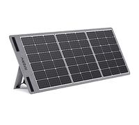 AFERIY 100W 18V Portable Monocrystalline Solar Panel Kit, Foldable, Adapted to Solar Generators, with Adjustable Support, Junction Box, IP65, for Campervan, Caravan, Garden