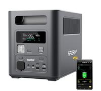 AFERIY 1800W 1024Wh Portable Power Station,P180 Solar Power Generator,Fast Charging 0-90% in 60 Minutes, 140W USB-C Output,220V-240V,LiFePO4 Battery UPS for Camping, Road Trips, Home,7-Year Warranty