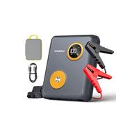 AFERIY 2000A Jump Starter Power Pack, 12V Sodium-Ion Car Battery Booster, Smart Jump Leads for 6.0L Petrol / 3.0L Diesel Engines, 60W TYPE-C Fast Charging, LCD Display & LED Emergency Flashlight