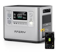 AFERIY 2400W Portable Power Station, 2048Wh Solar Generator Control Via App, LiFePO4 Battery Quick Charge in 1.5H, 240V AC Outlets, 13 Outputs for Home Emergency/Camping/RV