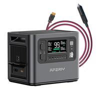AFERIY 2400W Portable Power Station with XT90 Cable, 2048Wh Solar Generator Control Via App, LiFePO4 Battery Quick Charge in 1.5H, 240V AC Outlets, 13 Outputs for Home Emergency/Camping/RV