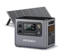 AFERIY 3000W 2048Wh Power Station with 400W ETFE Solar Panel, 220V-240V LiFePO4 Battery Backup,Expandable Capacity Solar Generator for Home Use,Outdoor Camping,Power Outage,RV