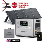 AFERIY P210 Portable Power Station 2400W 2048Wh LifePO4 + 200W Solar Panel
