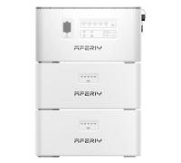 AFERIY PS240 with 2X PS240-B, Balcony Solar Station 5874Wh, 800W Network/1200W Off Grid, 2400W PV Input, IP65, Plug & Play, All-in-One Solar System for Balcony, Home, Outdoor