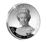 Aferzov Queen Elizabeth II Souvenir Coin | Memorial 1926-2022 Featuring Her Majesty Queen Coin,Commemorative Coin Collectibles Souvenir Favors