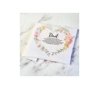 Afewhometruths Men's Set Of Two Handkerchiefs Thank You Dad | Size: 37.5R Afewhometruths Multicolor 37.5R