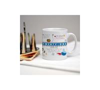 Afewhometruths Personalised 21st Birthday Mug with Name & Message in White Afewhometruths White