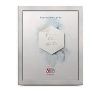 aFFa frames, Hekla MDF Photo Frame Easy Care Rectangular Picture Frame with Acrylic Glass Front, White, 24 x 30 cm
