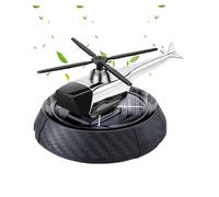 Affa Solar Air Diffuser, Airplane, Solar Rotating Air Freshener Decoration, Long Life Car Fragrance Diffuser, for Holiday, Workplace, Home, Beach, Travel, Hiking, Affa