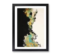 Affect Change Abstract Framed Print | A2 Black Framed Wall Art | Ready to Hang | Abstract Fantasy Picture | Living Room Bedroom Lounge Office