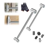 Affectionk Door Hinge Adjustment Tool, Ergonomic Design Double Headed Seam Adjustment Tool, New Affectionk Hinge Hole Adjustment Wrench, for Residential & Clean Room, Easy to Repair (Mix)