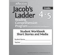 Affective Jacob's Ladder Reading Comprehension Program: Grades 4-5, Student Workbooks, Short Stories and Media (Set of 5)