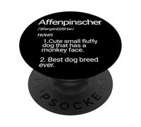 Affenpinscher Dog Breed - Cute Puppy Affenpinscher Dogs PopSockets Adhesive PopGrip
