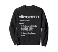 Affenpinscher Dog Breed Definition Cute Puppy Affenpinschers Sweatshirt