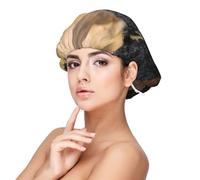 Affenpinscher Family Puppies Black Dogs Monkey,Adult's Satin Sleeping Cap - Women's Elastic Sleep Bonnet, Adjustable Overnight Hair Cover
