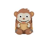 Affenzahn Big Friend Nursery Backpack for 3-5 Years Nursery, Functional 8 L, Affenzahn - Brown, standard size, Rucksack