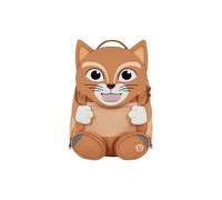 Affenzahn Big Friend Nursery Backpack for 3-5 Years Nursery, Functional 8 L, Cat - Brown, standard size, Rucksack