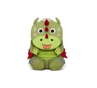Affenzahn Big Friend Nursery Backpack for 3-5 Years, Playful, Functional, 8 L Volume, Dragon - Green, 8 Liter