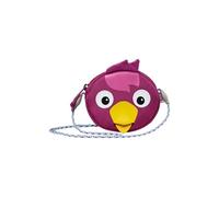 Affenzahn Bum Bag for Children in Nursery, Bird - Berry, S, Neck pouch/children's wallet