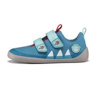 Affenzahn - Kid's Barefoot Shoes Cotton Lucky - Barefoot shoes size 10K, shark /blue