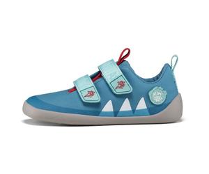 Affenzahn - Kid's Barefoot Shoes Cotton Lucky - Barefoot shoes size 11,5K, shark /blue