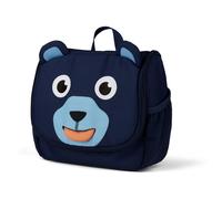 Affenzahn - Kid's Toiletry Bag Bär - Wash bag size 2 l, blue