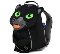 Affenzahn Kleiner Freund Nursery Backpack for 1-3 Years Old Ergonomic Reflective Pull Tongue with Name Plate Panther - Black, Panther - Black, standard size, Rucksack