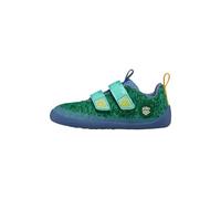 Affenzahn Knit Happy Barefoot Shoes with Fastening, Vegan, Non-Slip, Flexible, Reflective, Especially Light, in Size 21-32, Bird of Paradise Green, 9.5 UK Child