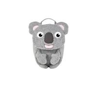 Affenzahn Little Friend Nursery Backpack for 1-3 Years Old Ergonomic Reflective Pull Tongue with Name Plate, Cuddly Koala - Grey, Einheitsgröße, Casual