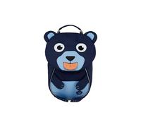Affenzahn Little Friend Nursery Backpack for 1-3 Years Old Ergonomic Reflective Pull Tongue with Name Plate Bear - Dark Blue, Bear - Dark Blue, standard size, Rucksack