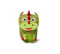 Affenzahn Unisex Children's Little Friend Children's Backpack, Dragon - Green, 11 x 17 x 25 cm