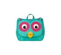 Affenzahn Unisex's Eule Toiletry Bag, Owl-Turquoise, Small