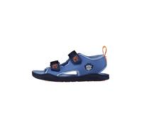 Affenzahn Vegan Airy Sandals with Fastening, Non-Slip, Flexible, Airy, Lightweight for Summer, Size 21-32, Elephant Blue, 11.5 UK Child