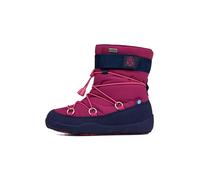 Affenzahn Vegan Snowy Waterproof Warm Lined Vegan Slip On Snow Boots Size 5-13, Flamingo Berry, 8 UK Child